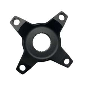 104BCD Chainring Spider Adapter, Aluminum Alloy Spider for Bafang Mid‑Drive Motor M500 (MM G520.250.C) M510 (MM G522.250.C) M600 (MM G521.250/500.C) M620 (MM G510.1000.C), MTB E‑bike Replacement Part