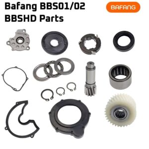 Complete Bafang BBS01 BBS02 BBSHD Motor Repair Kit, Nylon Gear Clutch Gasket Oil Seal Bearing Full Rebuild Set