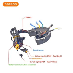 CAN Bus Controller for Bafang G340 M315 BBS02B Mid‑Drive Motor, 36V/48V 250W‑750W Plug‑and‑Play E‑Bike Replacement Controller