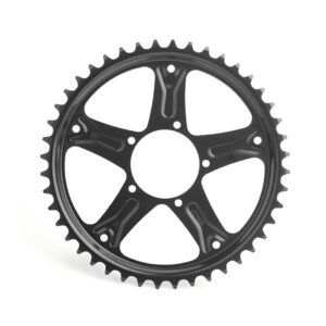 Bafang BBS01B BBS02B Chainring 44T 46T 48T 52T Steel Metal Single Chainring For BBS01 BBS02 G340 Mid Drive Ebike Motor