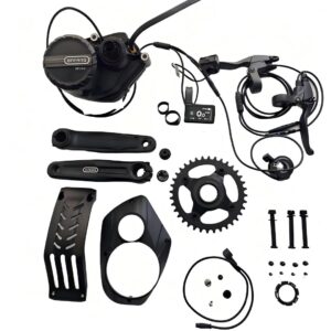 Bafang M560 Mid‑Drive Motor Configuration Accessories, Bush Guard, Motor Cover, Speed Sensor, Crank Arm, Chainring & EB‑BUS Main Cable E‑bike Replacement Spare Parts