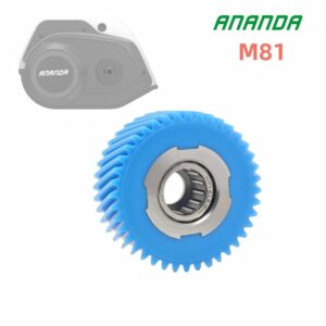 E‑Bike Mid‑Motor Nylon Gear, Direct‑Fit Replacement Spare Component Compatible with Ananda M81 Mid‑Drive Motor 250W 350W