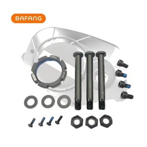 E‑bike Bafang Mid Motor Replacement Mounting Screws Lockring Nut Kit for M300 M400 M420 M500 M510 M560 M600 M620