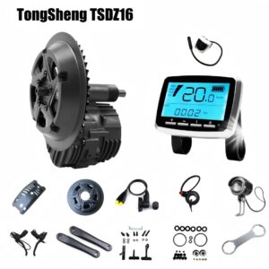 TongSheng TSDZ16 Mid Drive Motor Kit 48V 1000W 160Nm Torque Ebike Conversion Kit, Premium Alternative to Bafang BBSHD