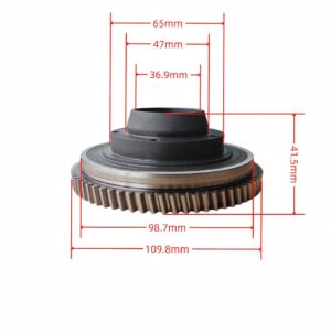 Tongsheng TSDZ8 Mid Drive Motor Clutch Big Gear Replacement Spare Part For Ebike TSDZ8 Mid Motor Repair