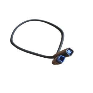 Bafang Mid‑Motor 4Pin CAN Speed Sensor Extension Cable, Black Waterproof Extension Cord for E‑Bike Scooter Upgrade 30CM 60CM Optional
